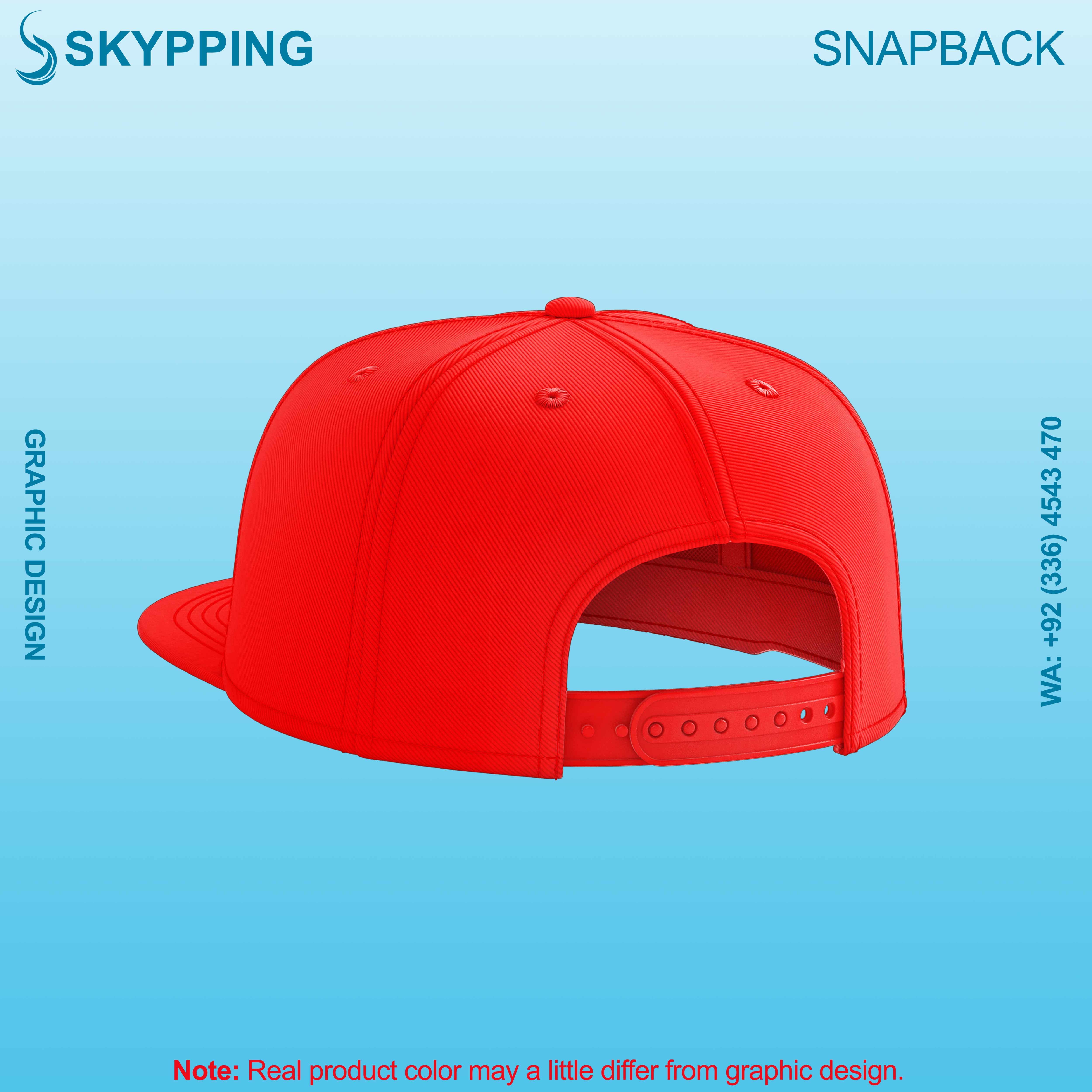 Snapback Hat - 6 Panel